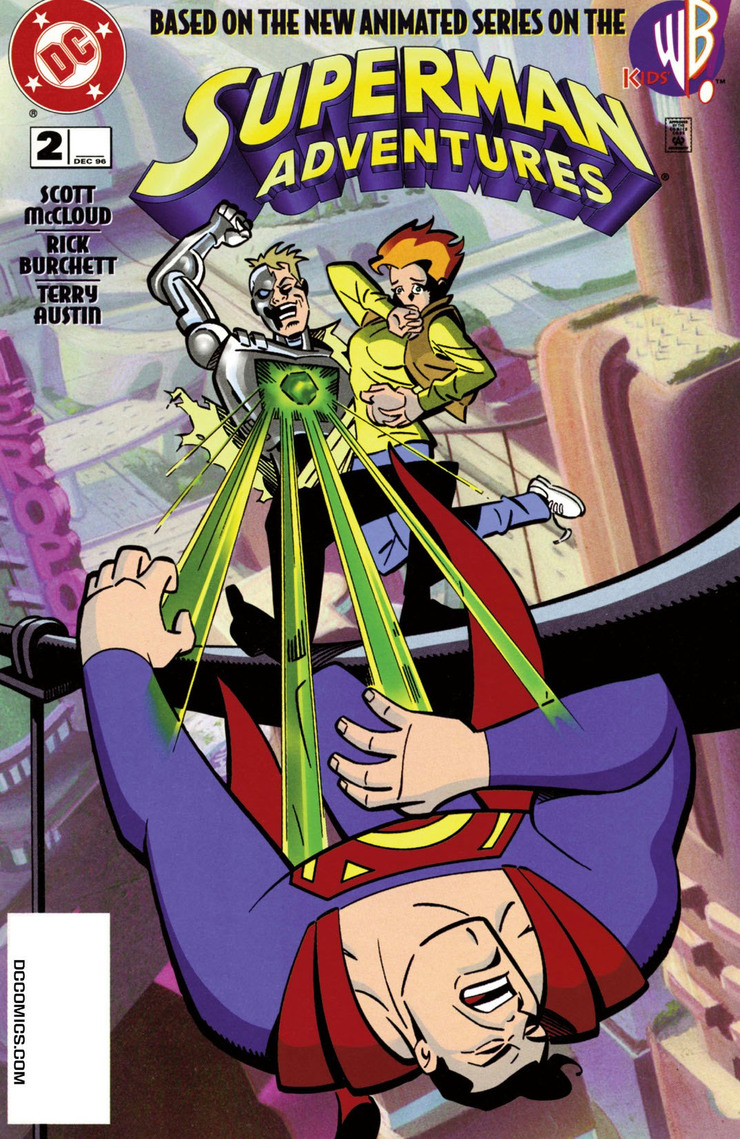 1996 #1 Warner Bros WB Kids Superman Adventures #1 Special Preview